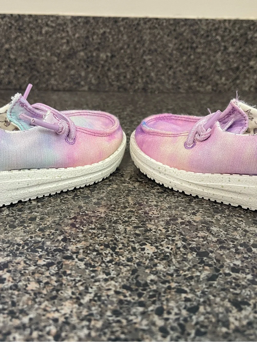 Hey Dude Shoes Toddler Girl K5  Wendy Dreamer Tie Dye Blue Pink Purple